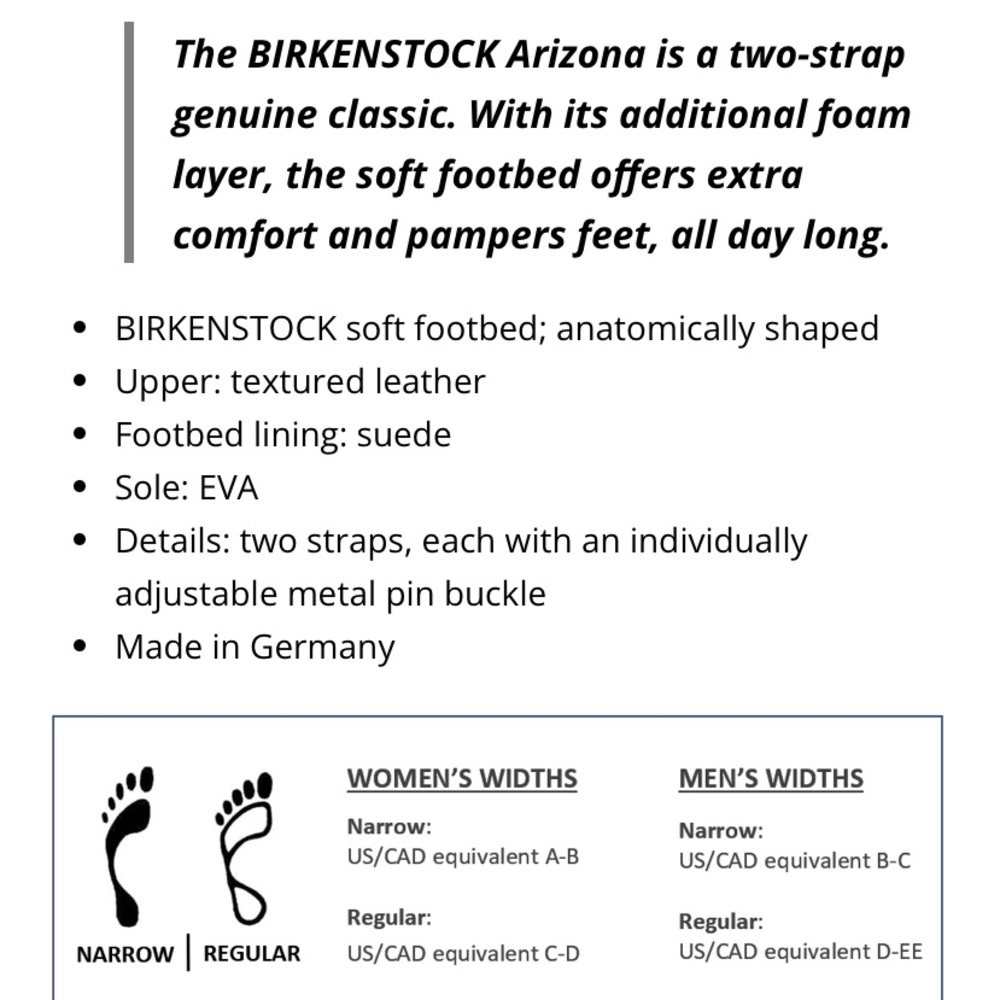 BIRKENSTOCK ARIZONA SPECTRAL TRUFFLE UNISEX SIZE 38 NARROW ( W 7, M 5 ) - Picture 7 of 15